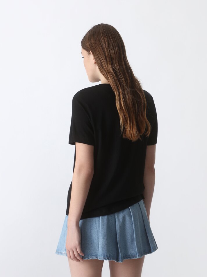Pacote com 2 camisetas estampadas - Branca/verde