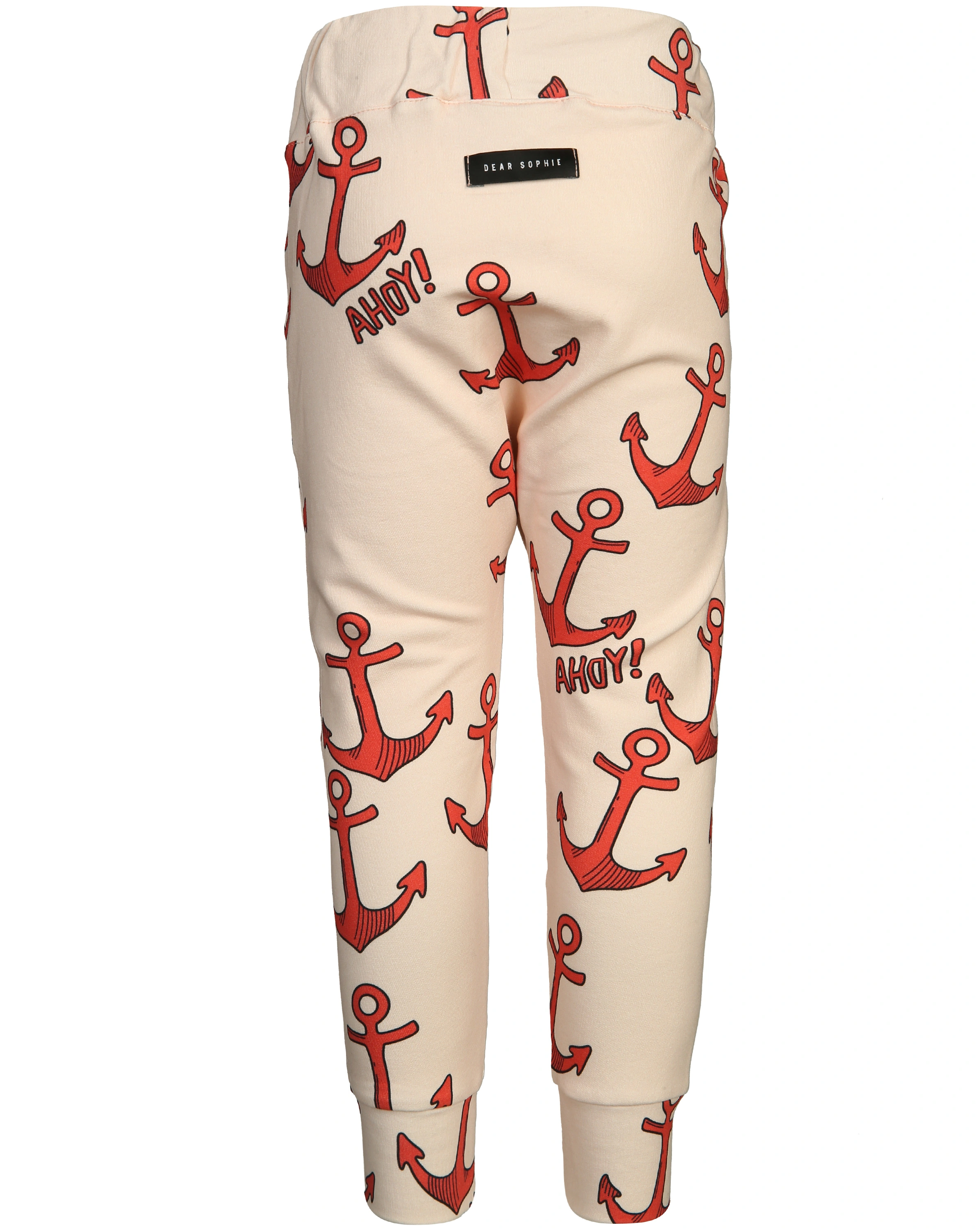 Sweathose SEA ANCHOR in beige