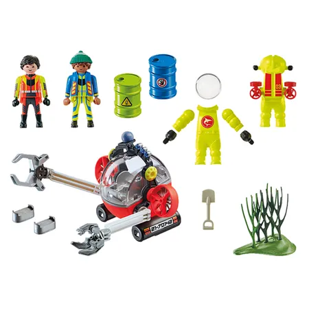PLAYMOBIL® 70142 City ActionSeenot: Umwelteinsatz mit Tauchboot