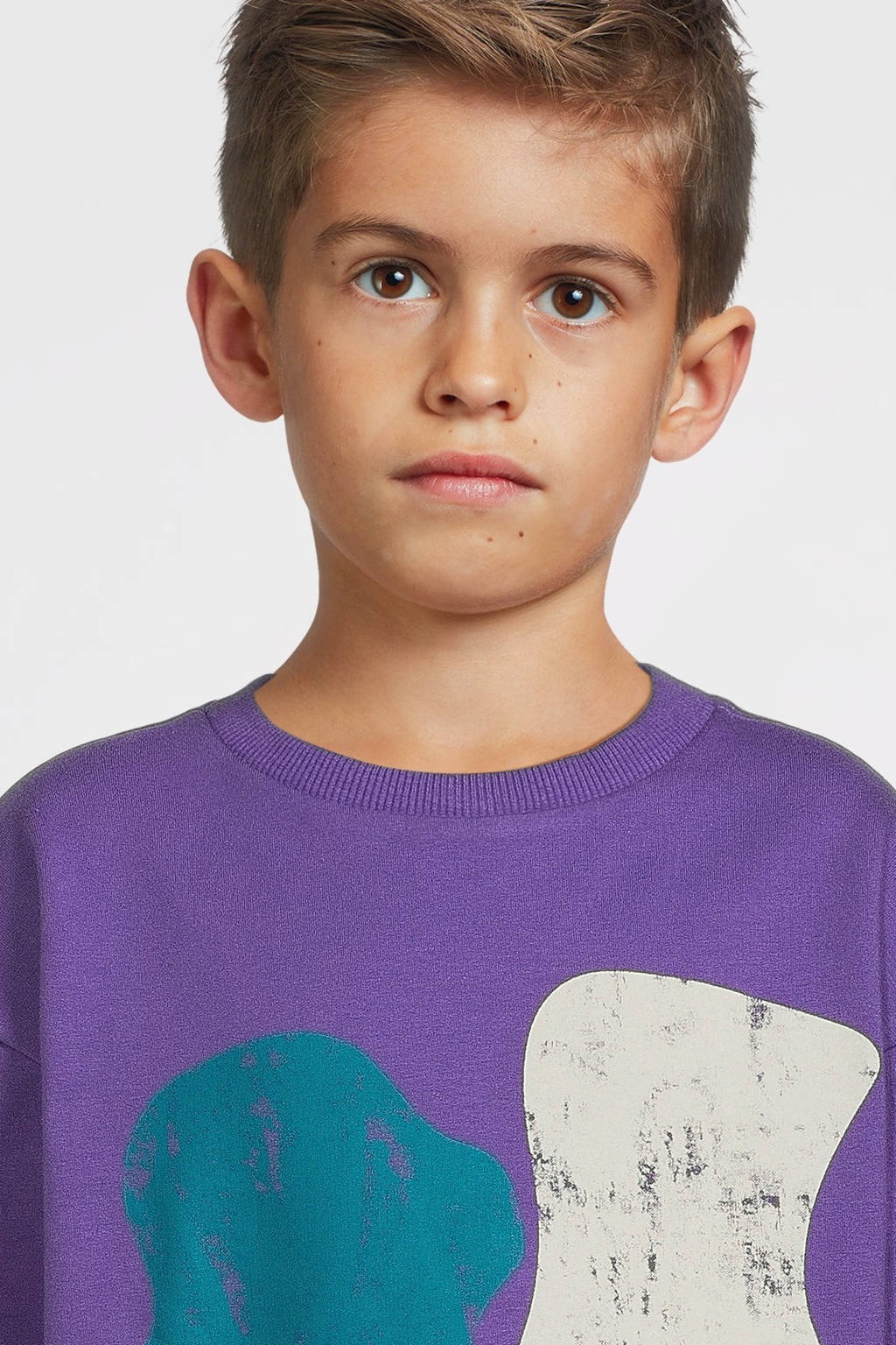 Your Wishes sweater paars