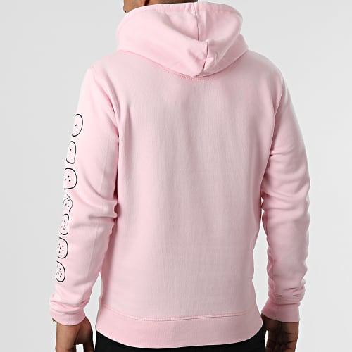 Sweat Capuche Majin Rose Noir