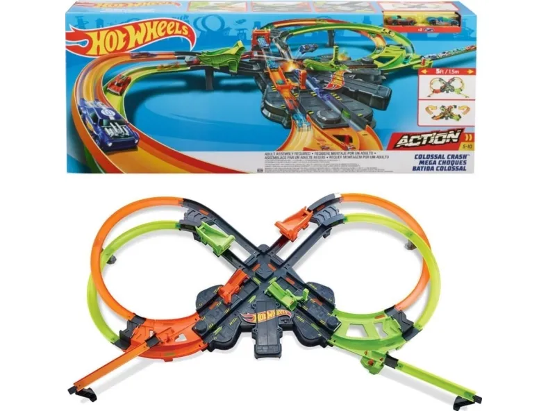 Hot Wheels Colossal Crash Track Set