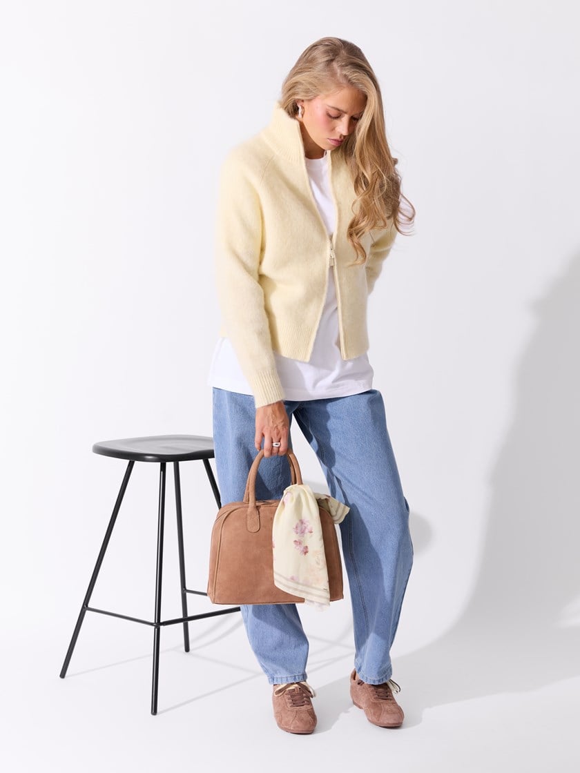 Carmela cardigan Transparent Yellow