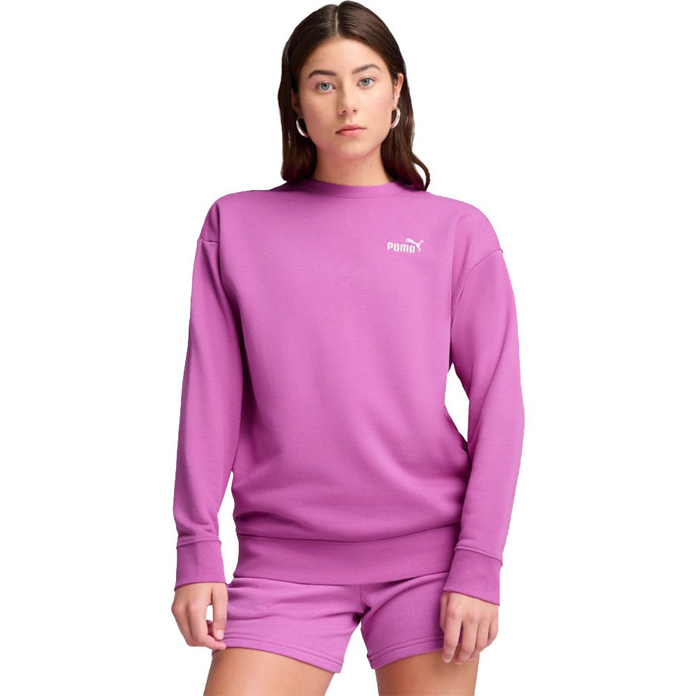 Puma ESS Small No. 1 Logo Relaxed Crew T Sweatshirt Damen wild berry