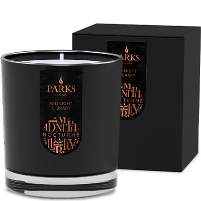 Bougie parfumée - Librairie à Minuit - Nocturne - 220 g