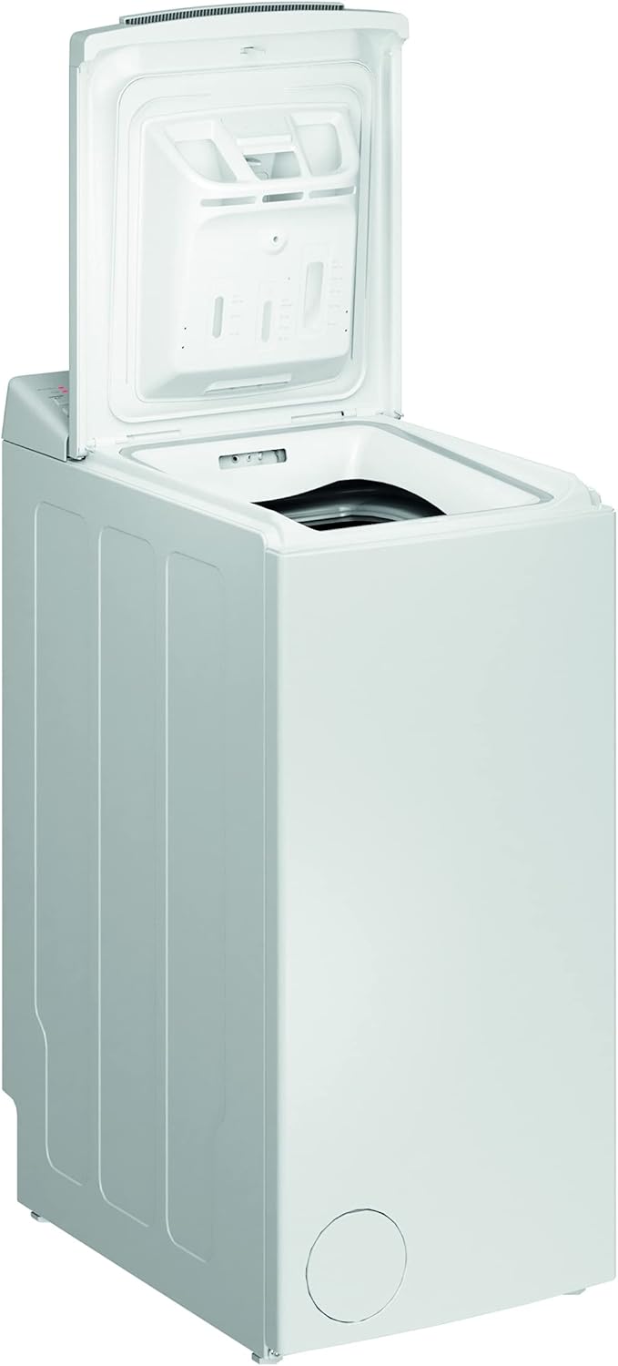 Bauknecht WMT Star 6ZB Toplader-Waschmaschine/ 6 kg/ 1200 UpM/ Vollwasserschutz/ Automatische Trommelpositionierung/ SoftOpening/ 15° Green&Clean/ Kurz 30'/ FreshFinish/ Extra Spülen/ Startzeitvorwahl