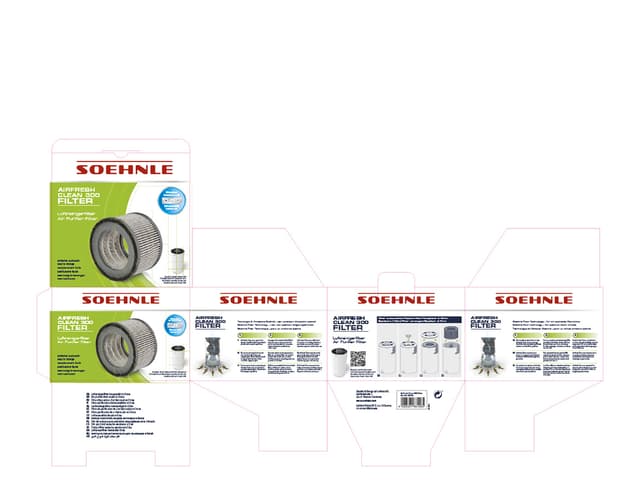 Soehnle Airfresh Clean 300 Filter