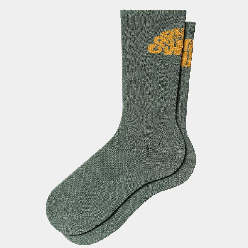 Carhartt WIP W Jazzy Socks Black / Air Sky