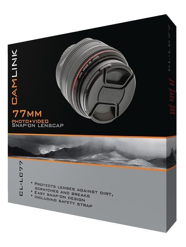 Camlink Snap-On Objektivlåg | 77 mm