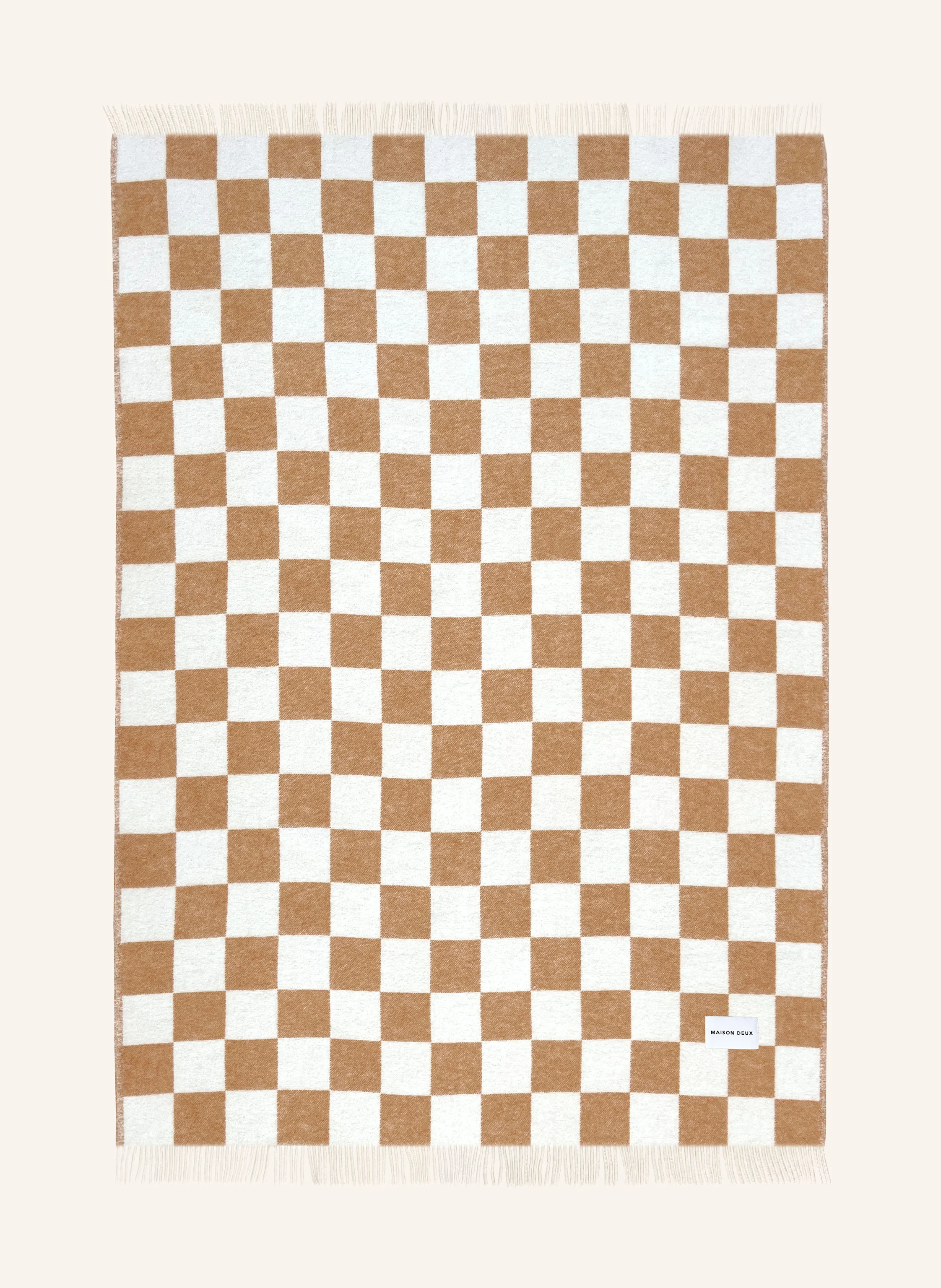 MAISON DEUX Plaid CHECKERBOARD