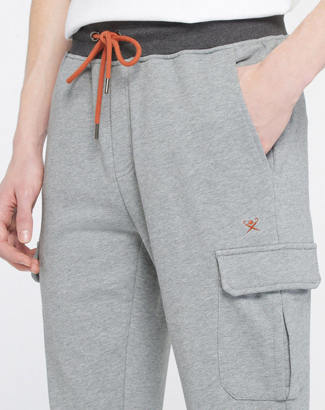 Hackett London Jogging Cargo gris