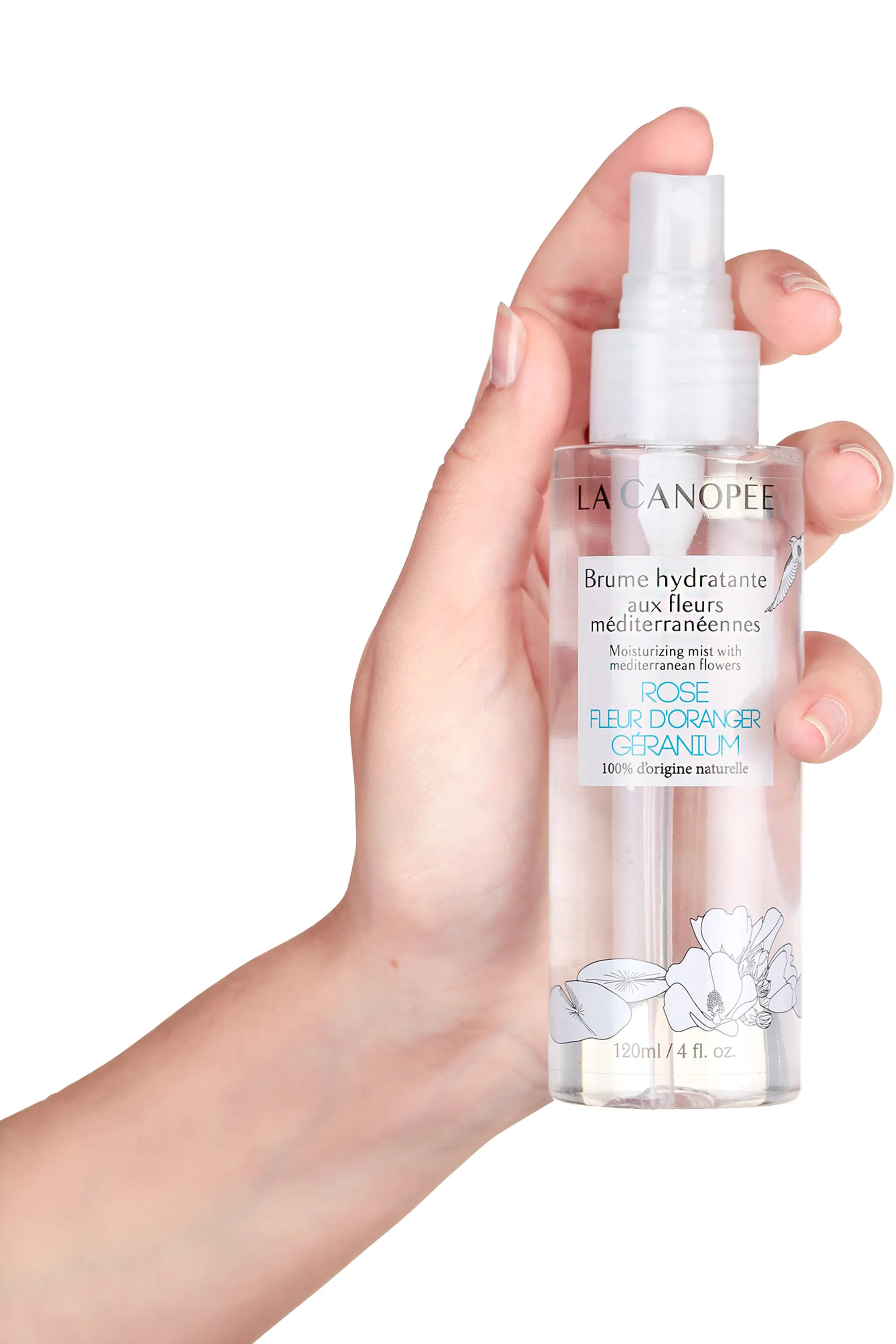 La Canopée Brume hydratante aux fleurs méditerranéennes-120 ml