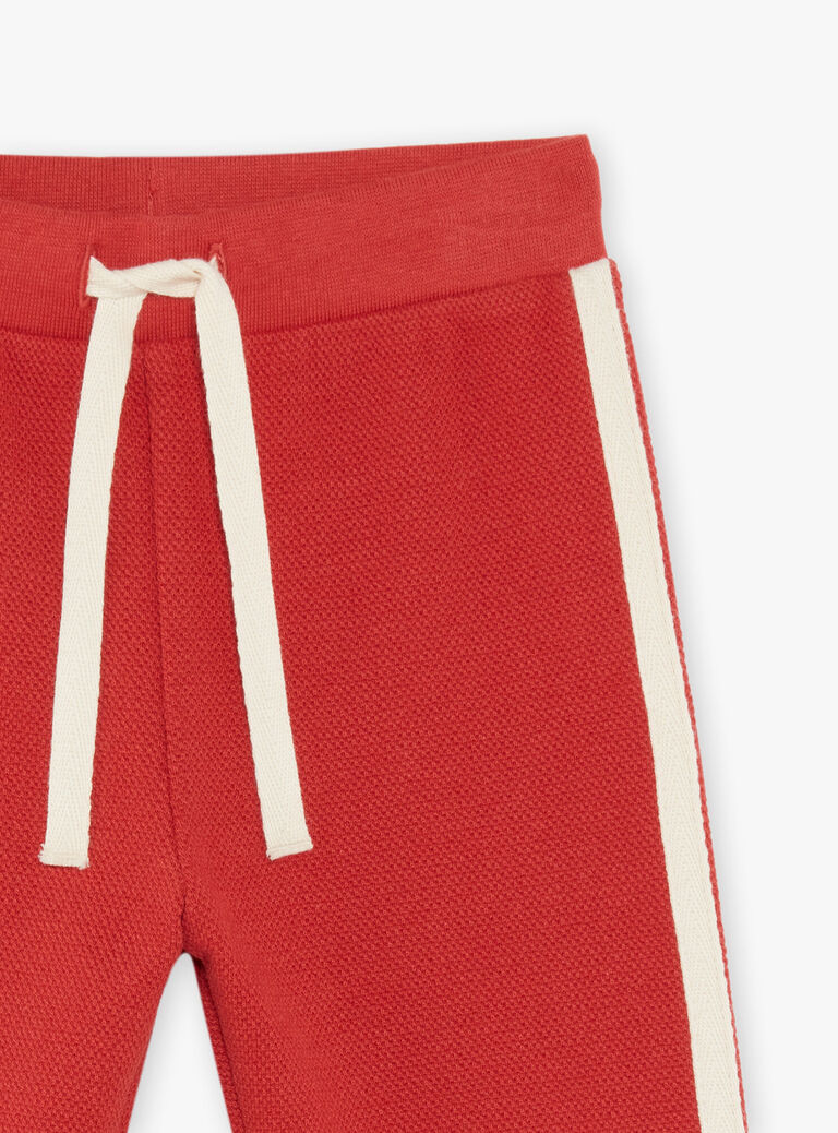 Jogging rouge brique
