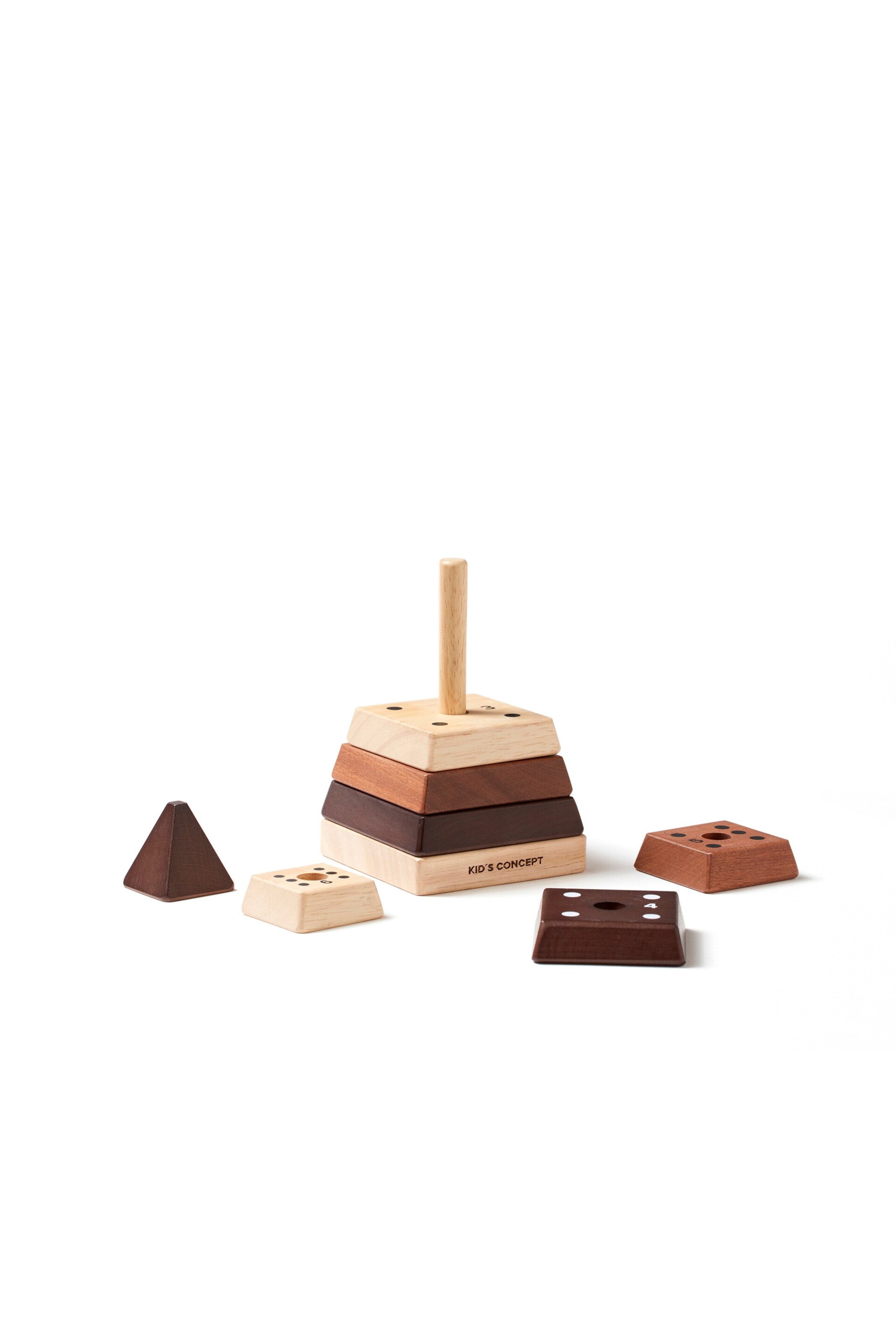 Kids Concept Stapelpyramide Natur Neo