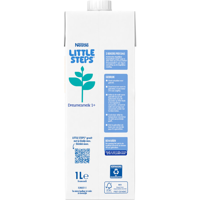 Nestlé Little Steps dreumesmelk 1 jaar+