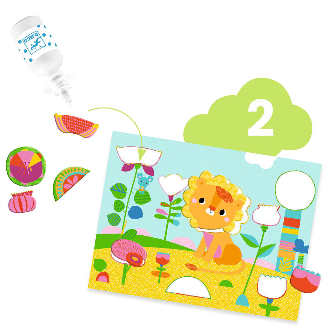 Djeco knutselset zes activiteiten - muis