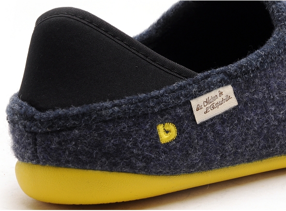 La maison de l espadrille chaussons homme 6717 5 bleu