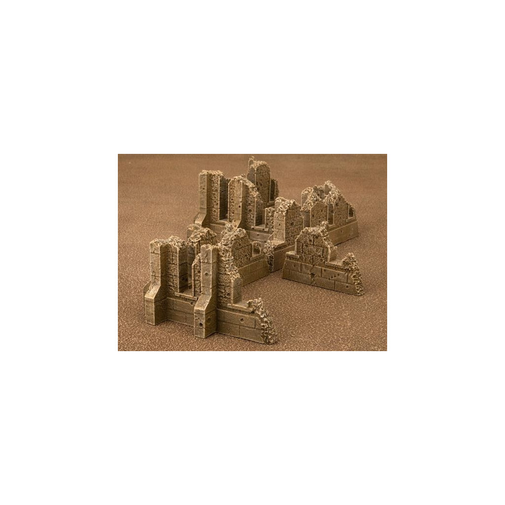 Battlefield in a Box: Sandstone - Walls