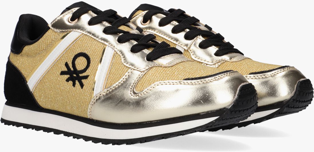 BENETTON gouden benetton lage sneakers quarrel mix