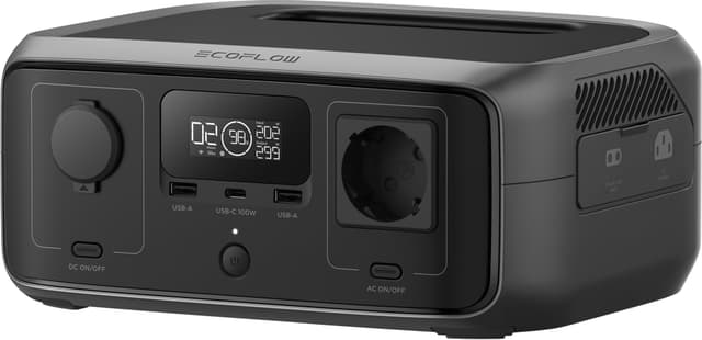 Ecoflow River 3 UPS EFRIVER3-UPS-EU-Cbox batteri (grå)