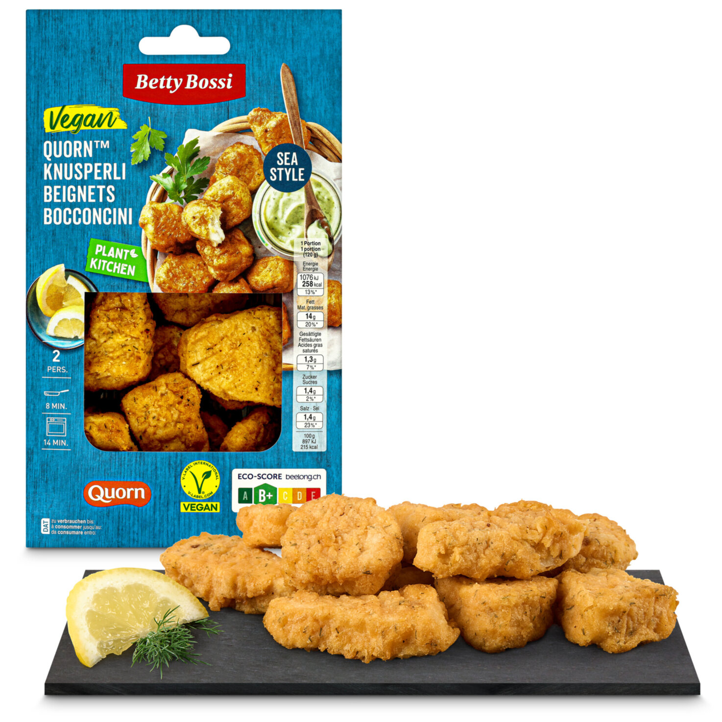 Betty Bossi Plant Kitchen Quorn Knusperli -