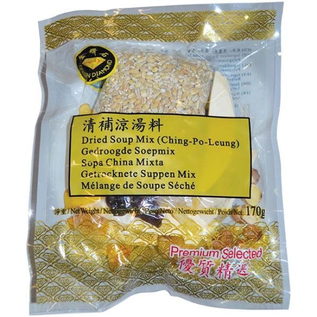 Golden Diamond Gedroogde Soepmix (Ching Po Leung) 170g