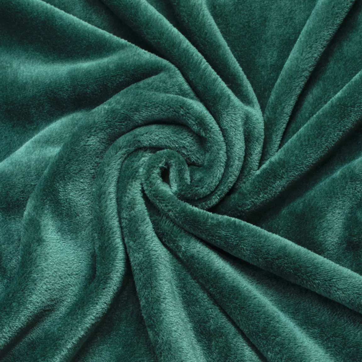 Plaid doux flanelle (130 x 180 cm) Didou Vert