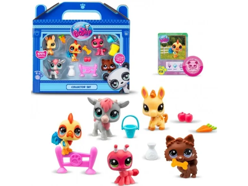 LITTLEST PET SHOP FARM BESTIES COLLECTORS 5 PK