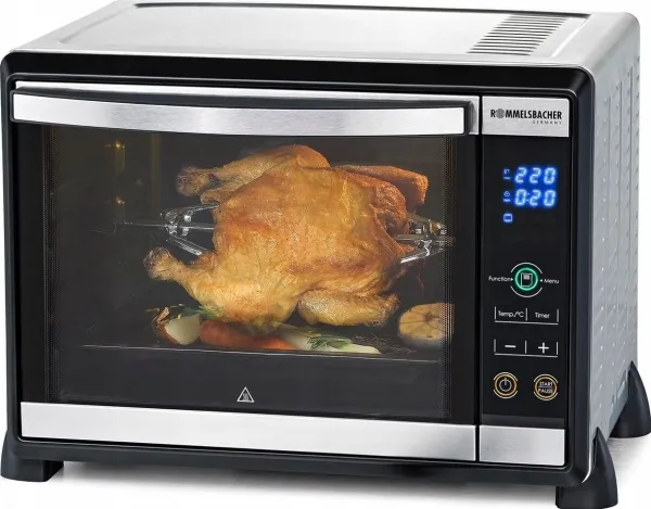 Rommelsbacher BGE 1580/E - Elektrisk ovn - konvektion - 30 liter - 1.6 kW - rustfrit stål