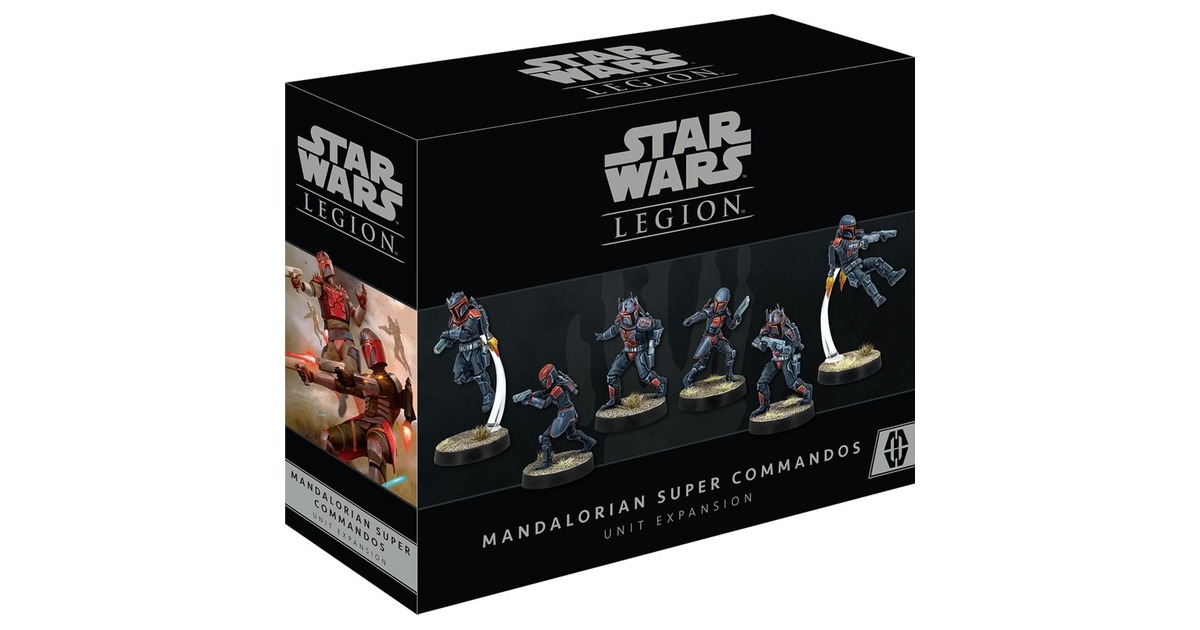 AsmodeeStar Wars: Legion - Mandalorian Super Commandos unit expansion Kaartspel  (Engels, uitbreiding, 2 spelers, 60 - 120 minuten, vanaf 14 jaar)