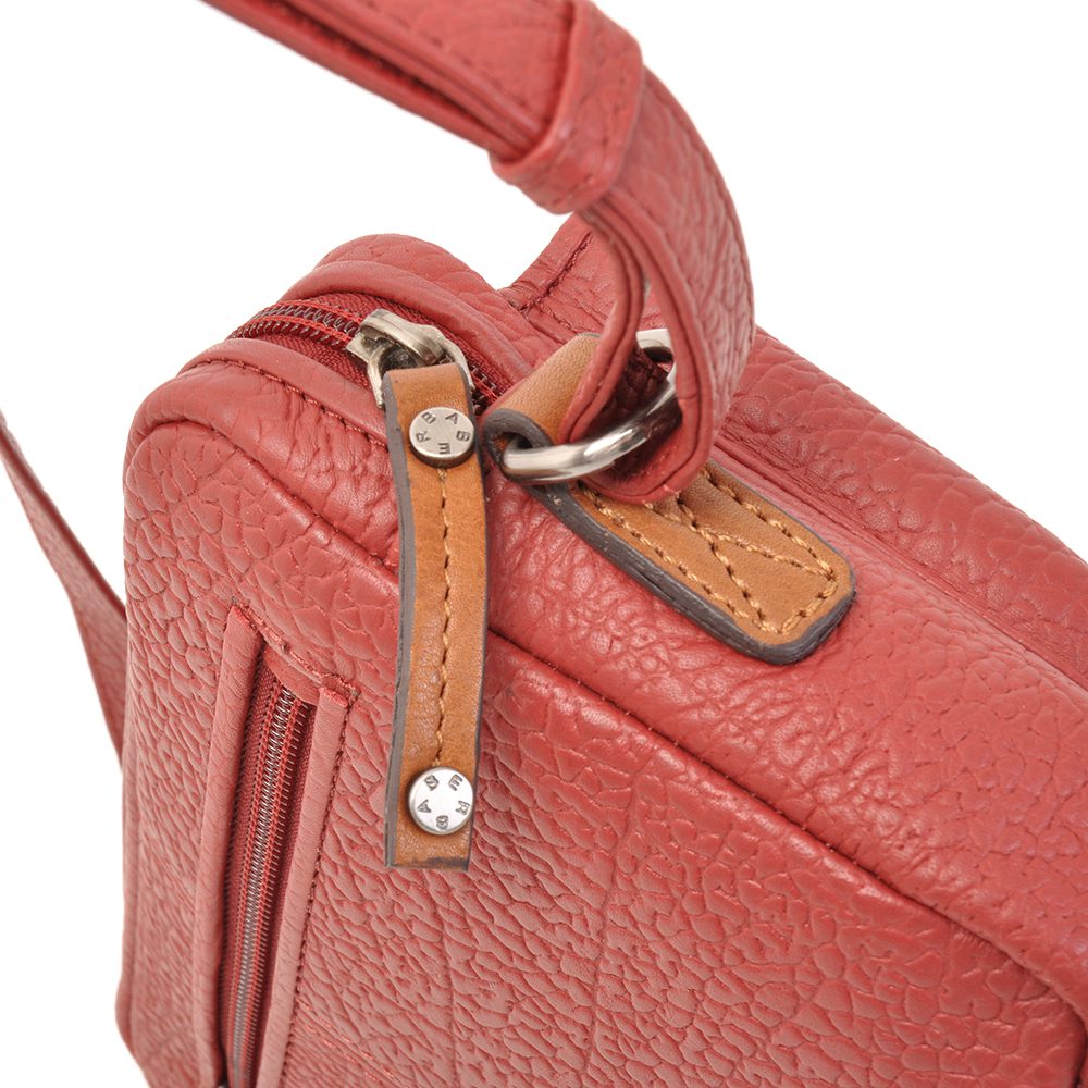 Berba Chamonix Crossbody Tas Rood