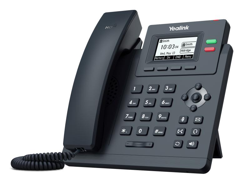 Yealink Tischtelefon SIP-T31P Grau SIP Tischtelefon von Yealink