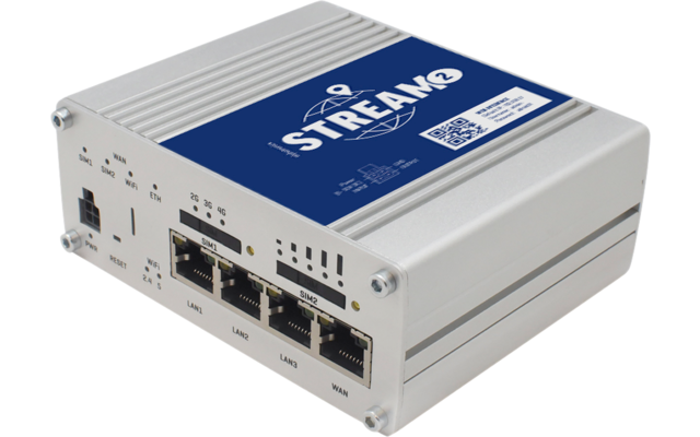 alphatronics STREAM 2 mobiler Router 4G für Wohnmobile und Caravans