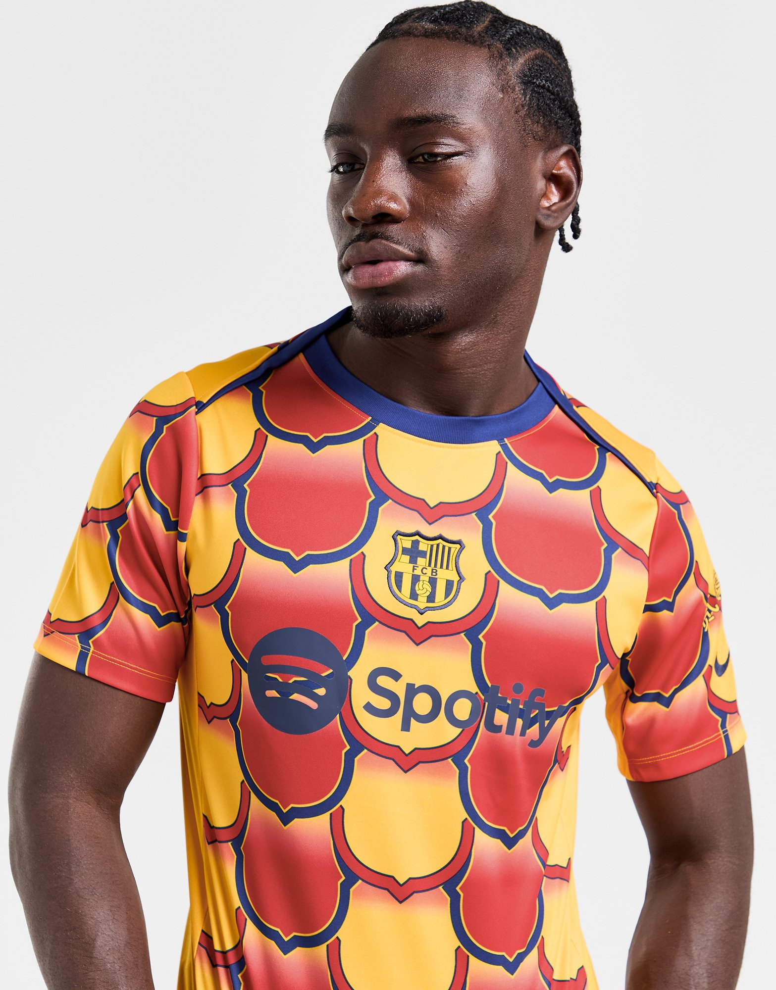 Nike Maillot d'Avant-Match Fc Barcelona Homme