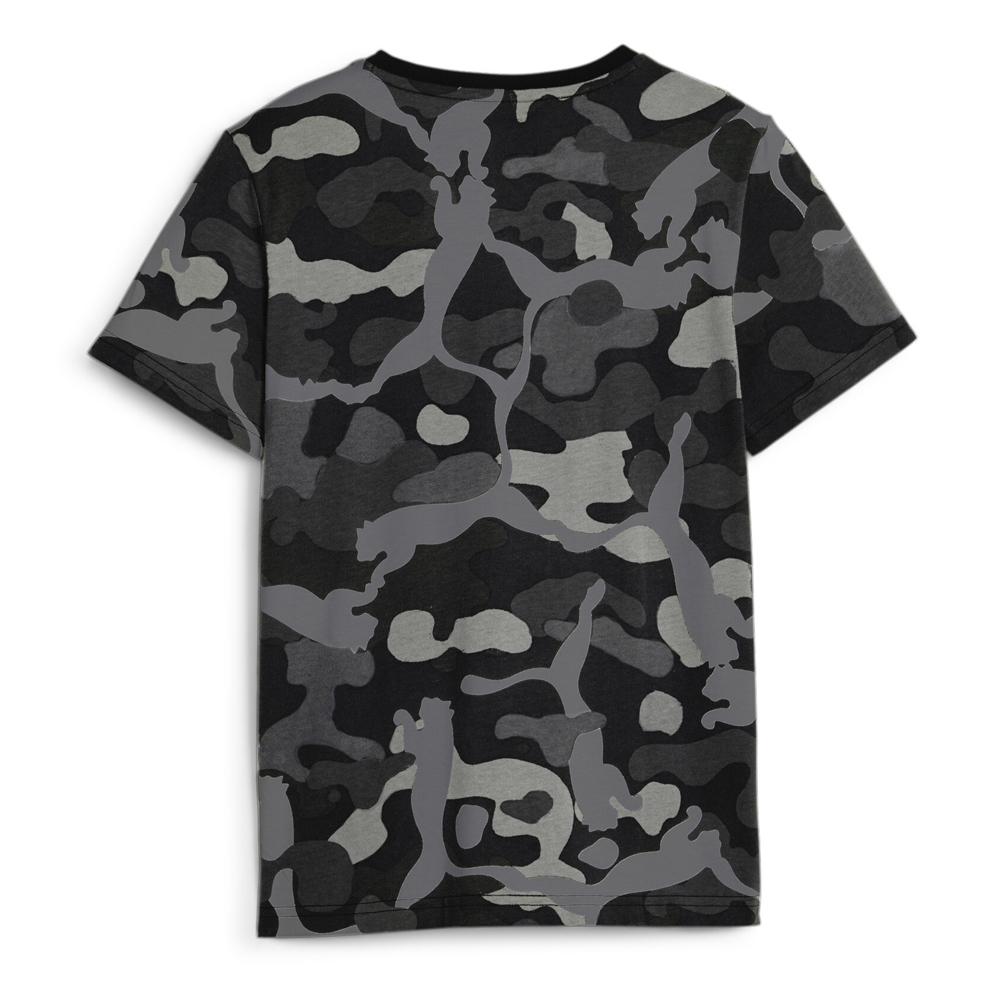 Puma T-shirt Noir/Kaki Garçon Puma Camo