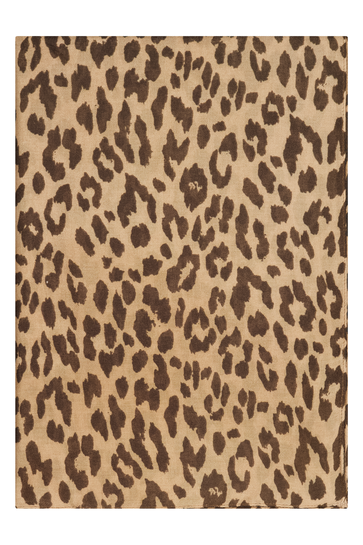 Sjaal met dierenprint Multi brown