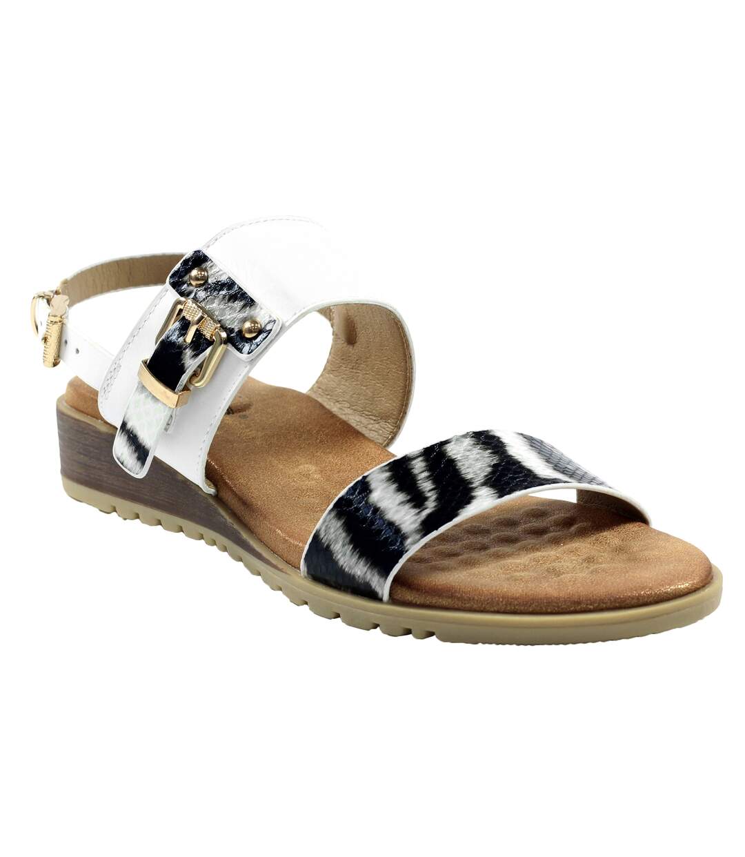 Lunar - Sandales TUSCANY - Femme (Blanc) - UTGS384