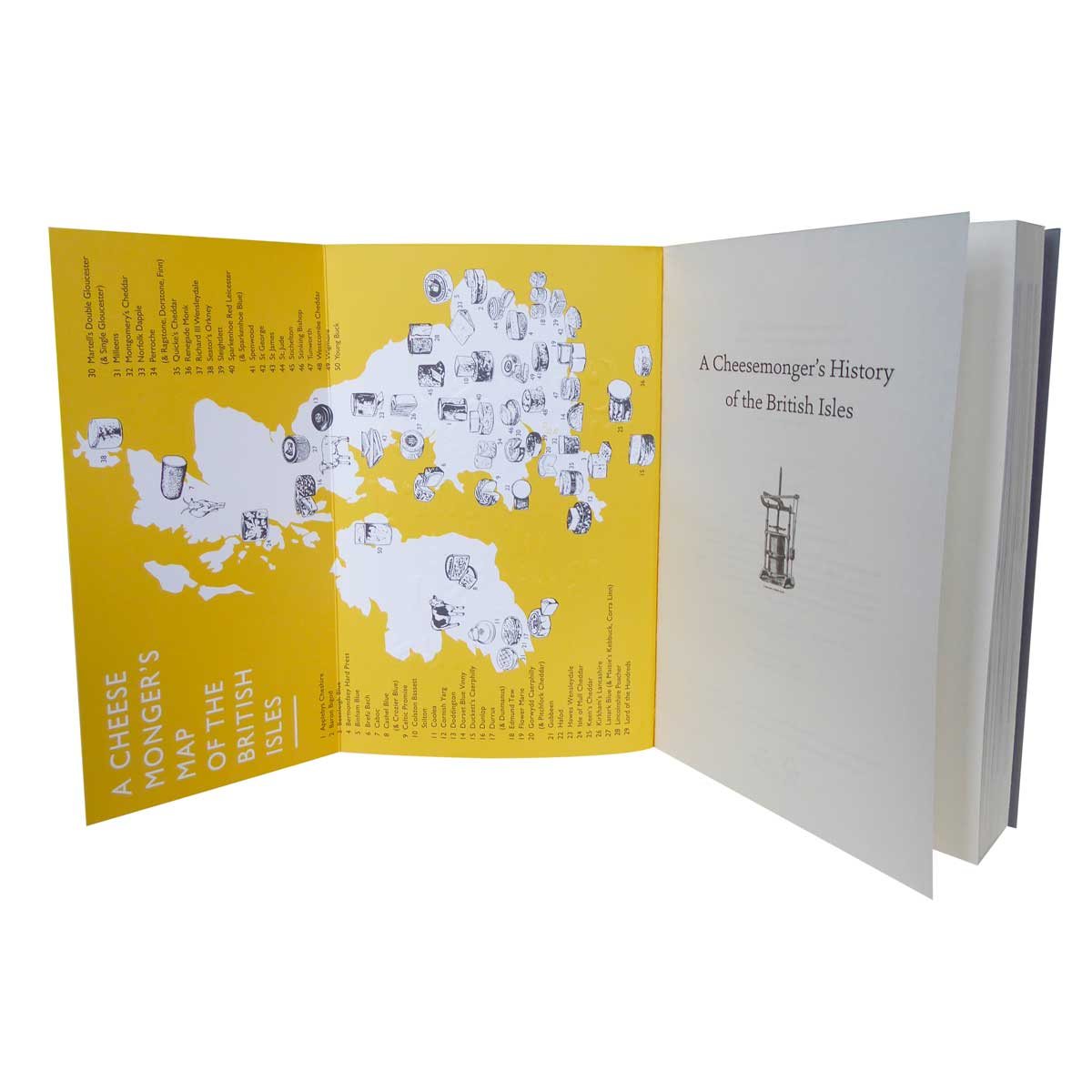 A Cheesemonger's History of The British Isles (Paperback)