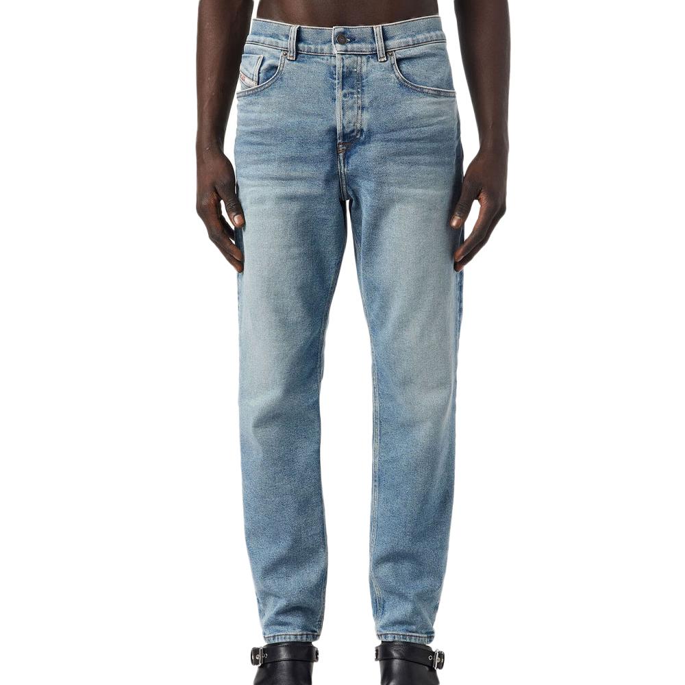 Diesel Jean Droit Bleu Délavé Homme Diesel 2005 Dfining