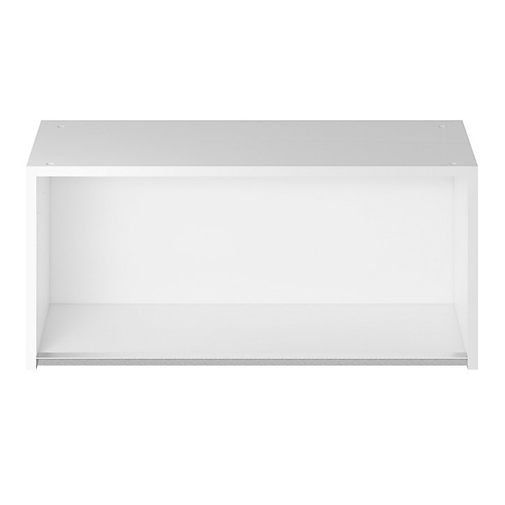 Caisson haut de cuisine blanc L. 80 cm x H. 36 cm Caraway Innovo GoodHome