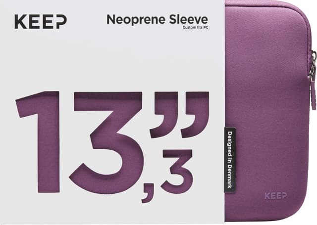 KEEP 133’’ neoprene laptop-sleeve (plump purple)