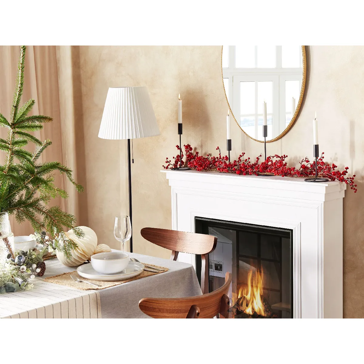 BELIANI TARIFA - 150 cm - Rouge
