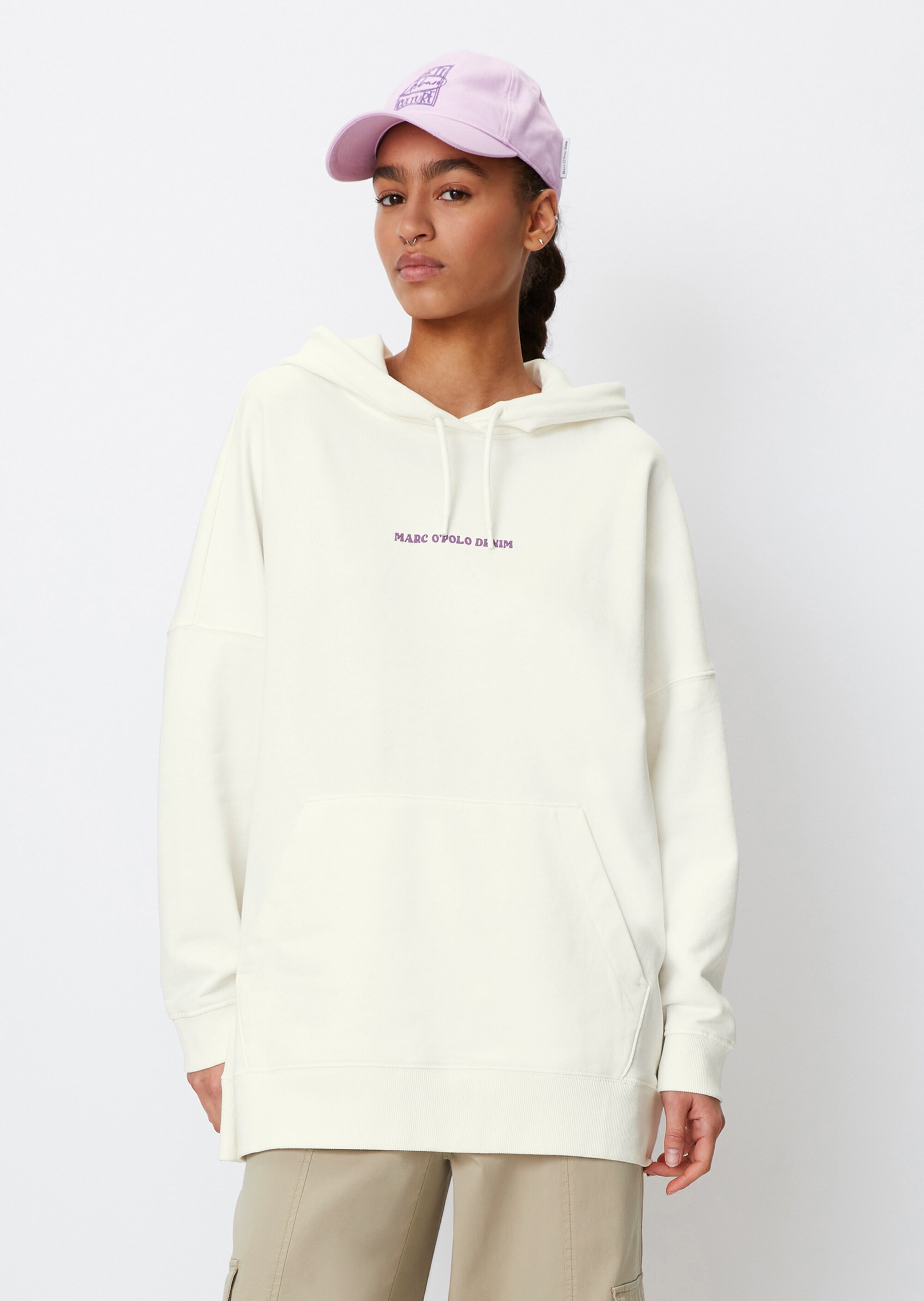 Hoodie oversizedaus Organic Cotton