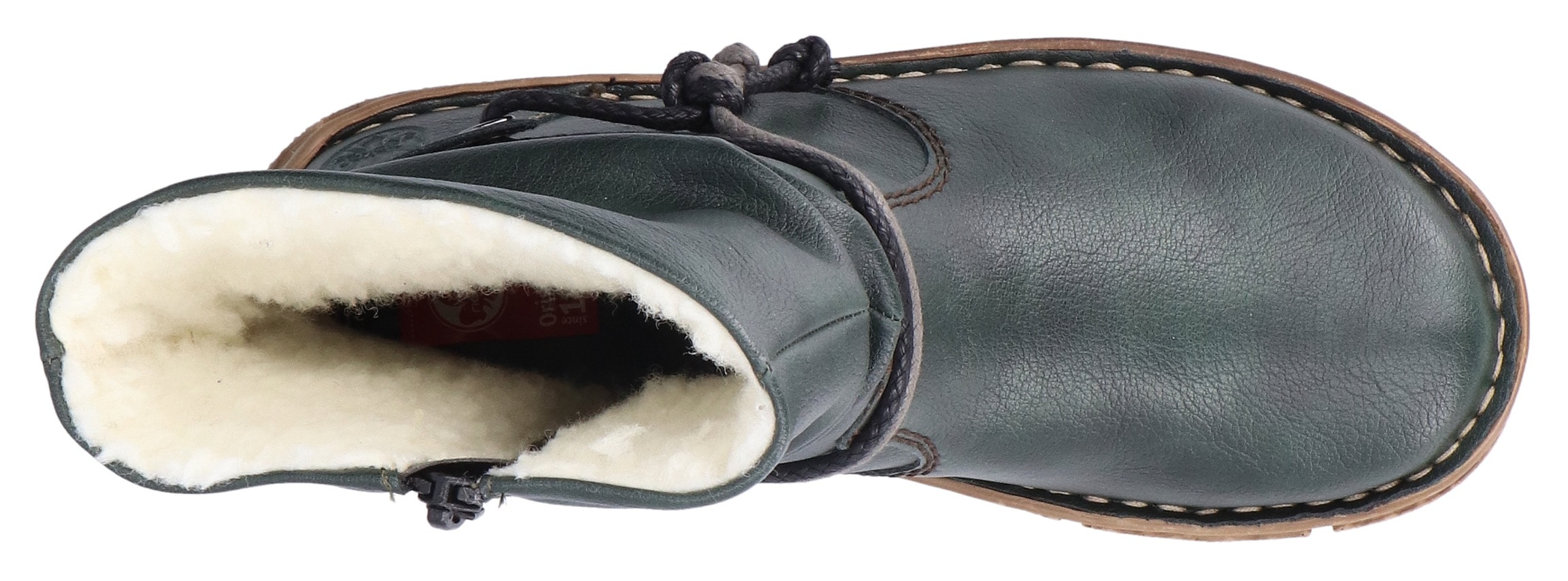 Rieker Winterboots  , Winterstiefelette, slouchy Schaft, Reissverschluss, mit Warmfutter