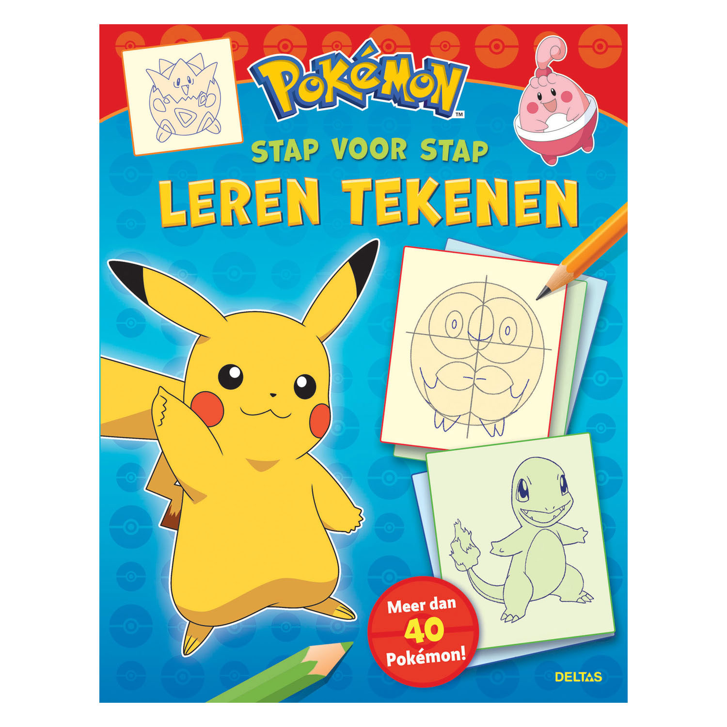 Pokémon - Stap voor Stap Leren Tekenen Hobbyboek