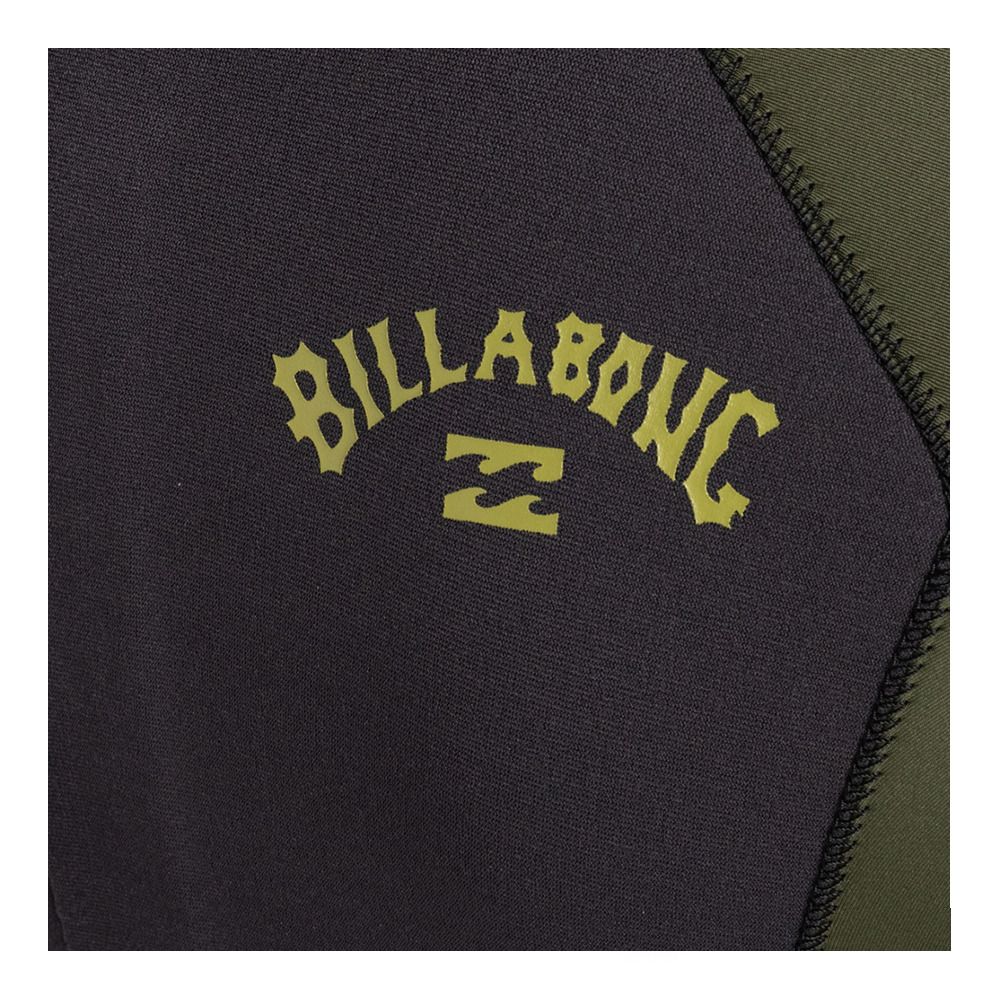Billabong INTRUDER BACK ZIP - Combinaison intégrale 4/3mm Homme antique black