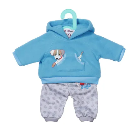 Dolly Moda Sport-Outfit Blau 36 cm