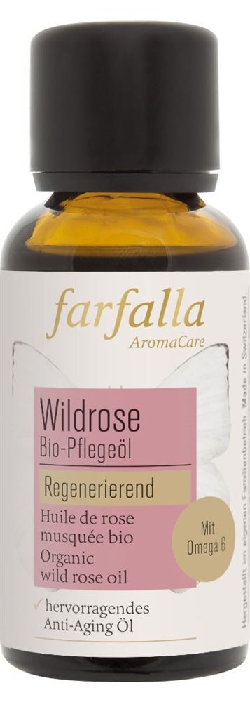 Farfalla Bio-Pflegeöl<br>30 ml, Wildrose