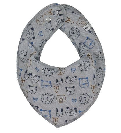 Pippi Baby Babylätzchen - 3er-Pack - Dark Denim