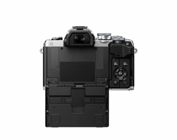 Fotoaparatas Olympus OM-D E-M10 Mark IV   ED 14-42mm EZ PANCAKE   ED 40-150mm F4-5.6 R (Silver)